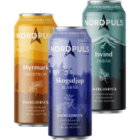 Illustration av Energidryck Nordpuls