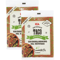 Illustration av Kryddmix Taco Mild 28g 3-p