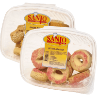 Illustration av Små Kakor i ask