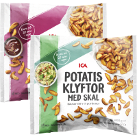 Illustration av Potatisklyftor