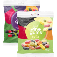 Illustration av Sour Winegums