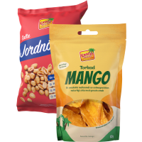 Illustration av Torkad mango