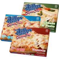 Illustration av Billys super size