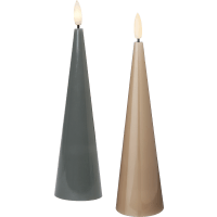 Illustration av LED Ljus cone