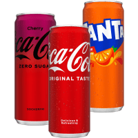 Illustration av Läsk Cola Cherry Zero