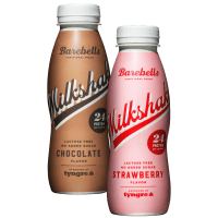Illustration av Proteinmilkshake