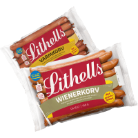 Illustration av Varm-, wienerkorv