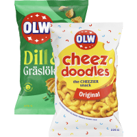 Illustration av Chips, Ostbågar