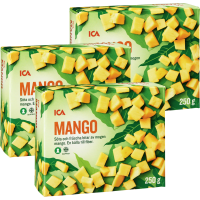 Illustration av Fryst mango