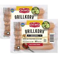Illustration av Grillkorv Original