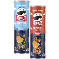 Illustration av Chips Passport flavours