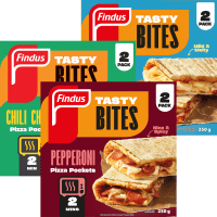 Illustration av Pizza pockets