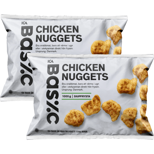 Illustration av Chicken nuggets