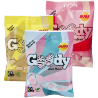 Illustration av Goody Banan Toffee Godis