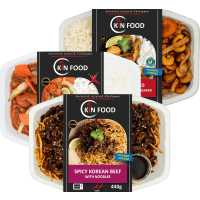 Illustration av Asiatiska Färdigrätter