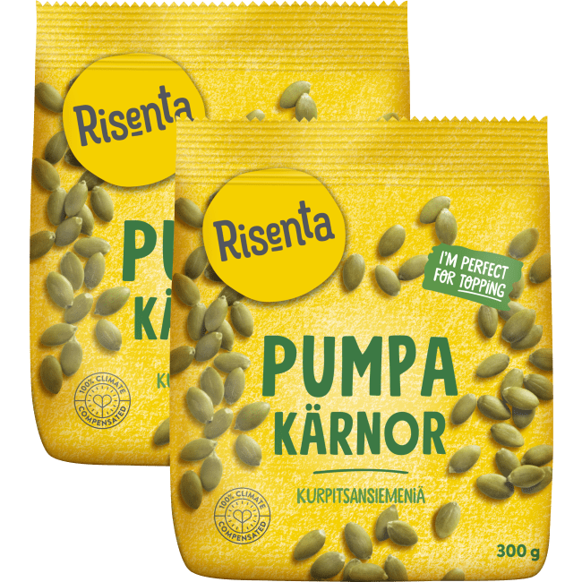 Illustration av Pumpakärnor