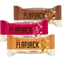 Illustration av Flapjack olika smaker