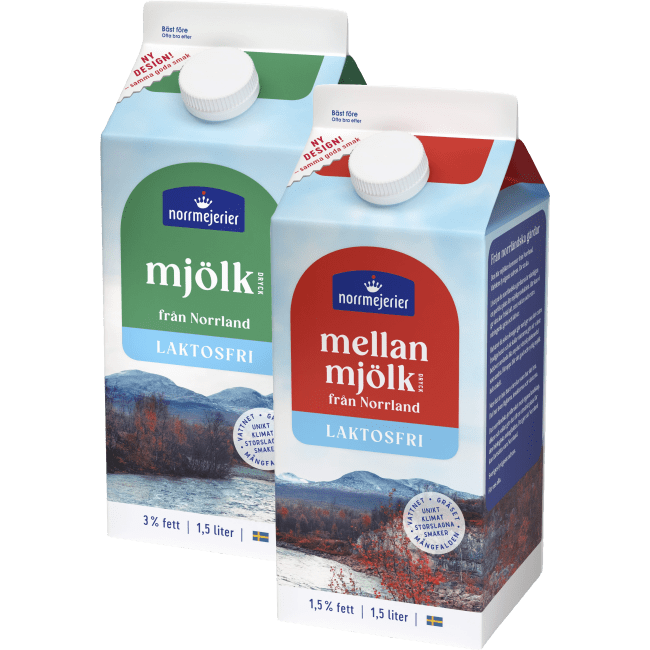 Illustration av Laktosfri mjölkdryck