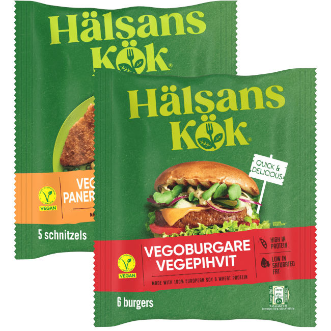 Illustration av Vegetariska produkter