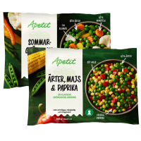 Illustration av Frysta grönsaker