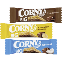 Illustration av Corny Big, Olika sorter