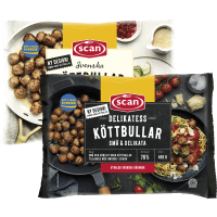 Illustration av Frysta köttbullar