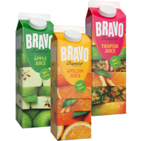 Illustration av Bravo Juice