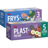 Illustration av Fryspåsar, Plastpåsar