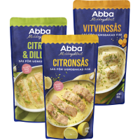 Illustration av Citron Dillsås Middagsklart