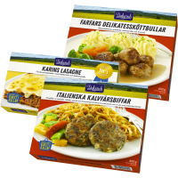 Illustration av Enportionsrätter