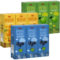Illustration av Fruktdryck 3-pack