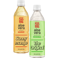 Illustration av Aloe Vera Original/ Aloe Vera Mango