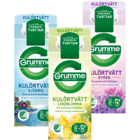 Illustration av Flytande tvättmedel, sköljmedel