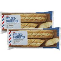 Illustration av Vitlöksbaguetter