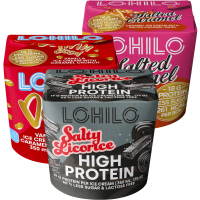 Illustration av Lohilo Proteinglass