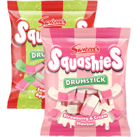 Illustration av Squashies godis