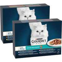 Illustration av Kattmat Perle