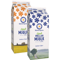 Illustration av Skån Standardmjölk /Mellanmjölk