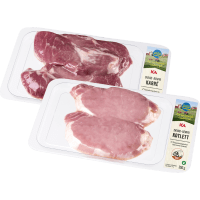 Illustration av Benfri kotlett, karré