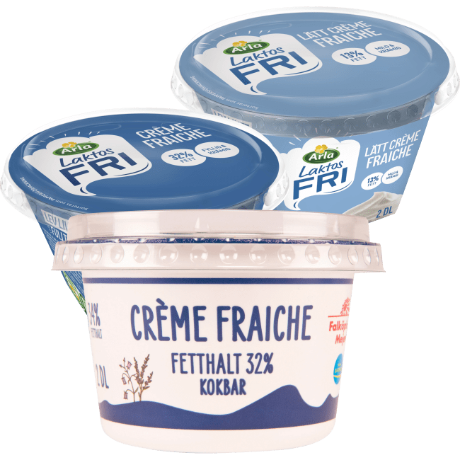 Illustration av Crème Fraiche