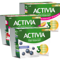 Illustration av Activia 4-pack