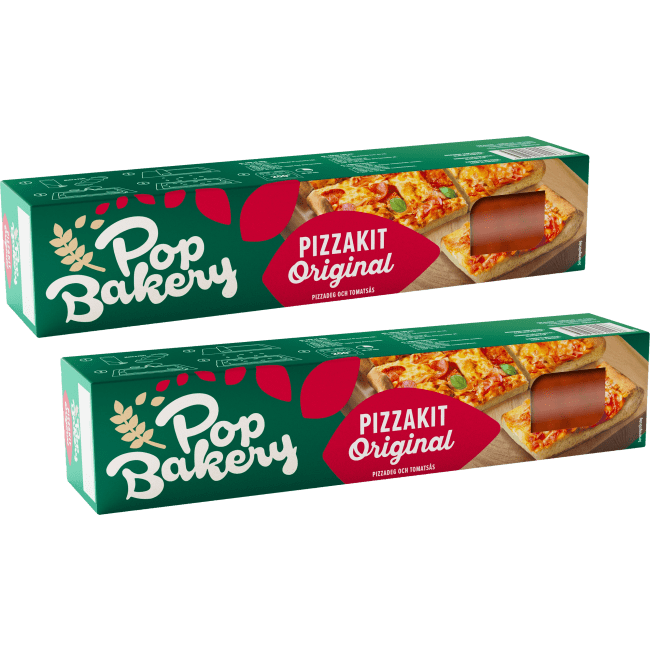 Illustration av Pizzakit, pizzadeg