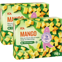 Illustration av Fryst mango