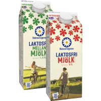 Illustration av Laktosfri mjölk