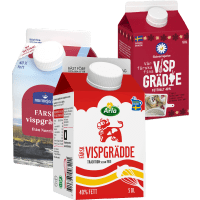 Illustration av Vispgrädde
