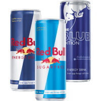 Illustration av Red bull