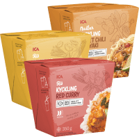 Illustration av ICA Kyckling Thaimatlådor