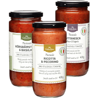Illustration av Pastasås Selection
