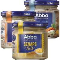 Illustration av Sill i glas