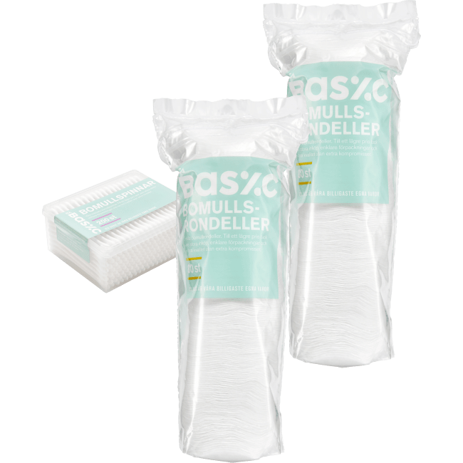 Illustration av Bomullsrondeller, Bomullspinnar